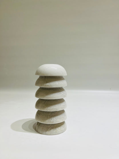 Stacked Dome Candle Stand