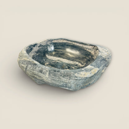 Velour Wave Sink -  River Stone