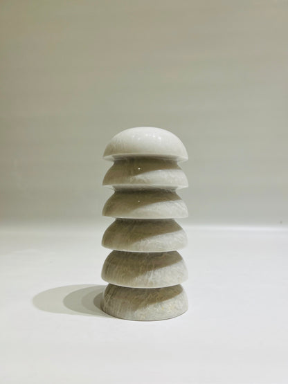 Stacked Dome Candle Stand