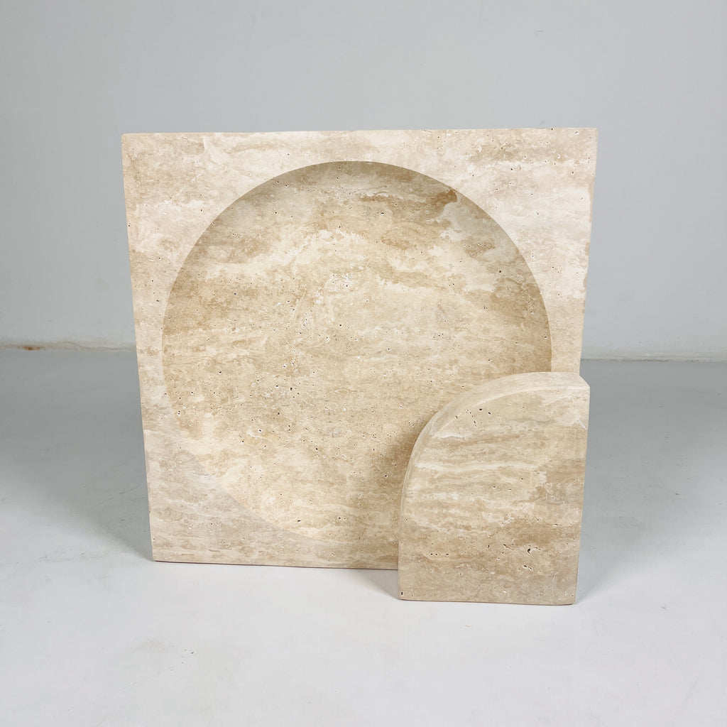 Aurelian Travertine Lamp