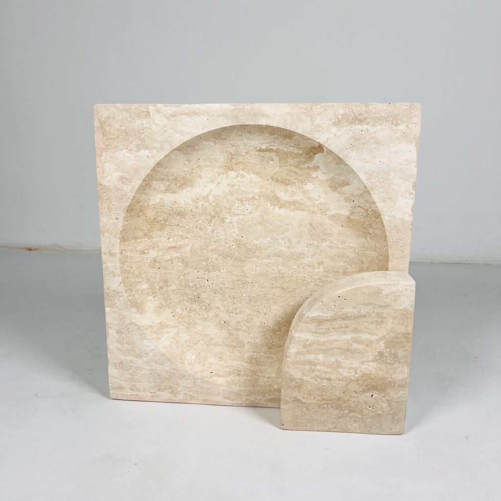 Aurelian Travertine Lamp