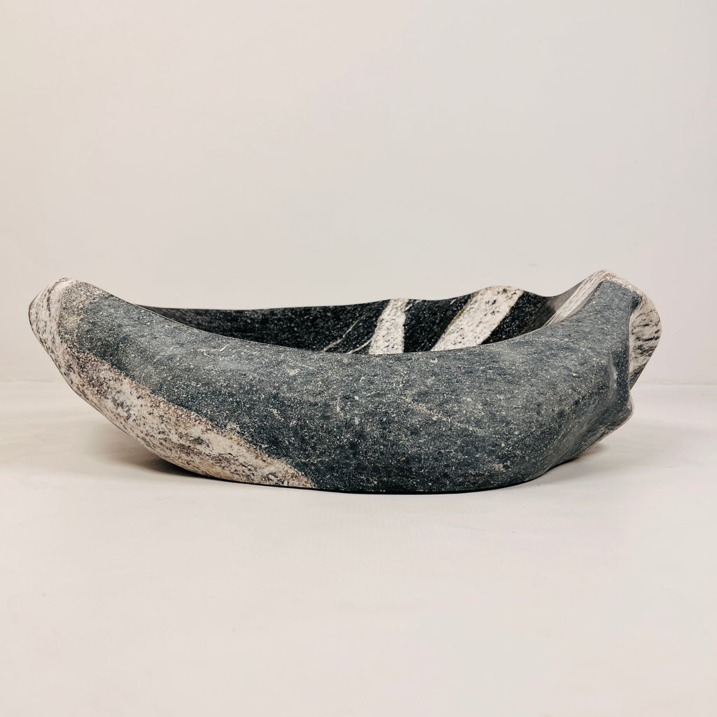 Zebra Striped River Stone Sink