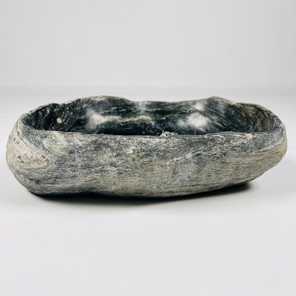 Black Riverstone Bowl