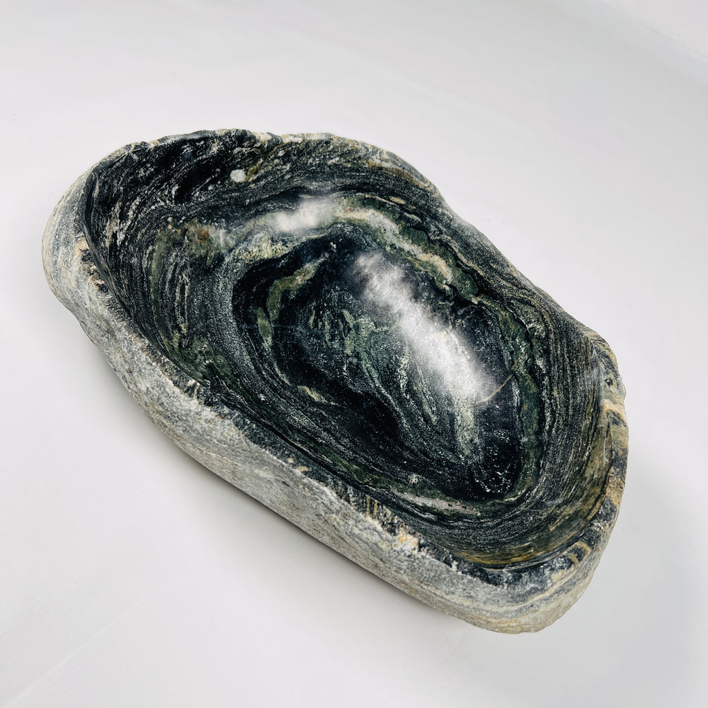 Black Riverstone Bowl