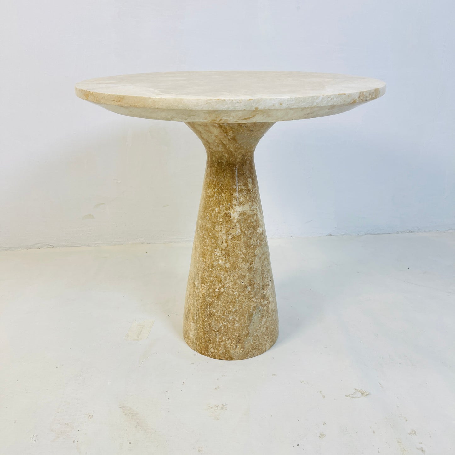Axis Side Table - Travertine