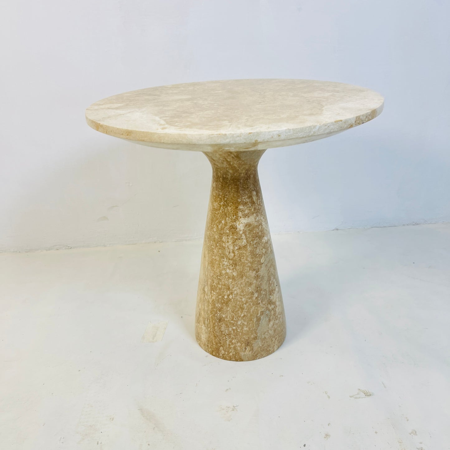 Axis Side Table - Travertine