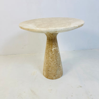 Axis Side Table - Travertine