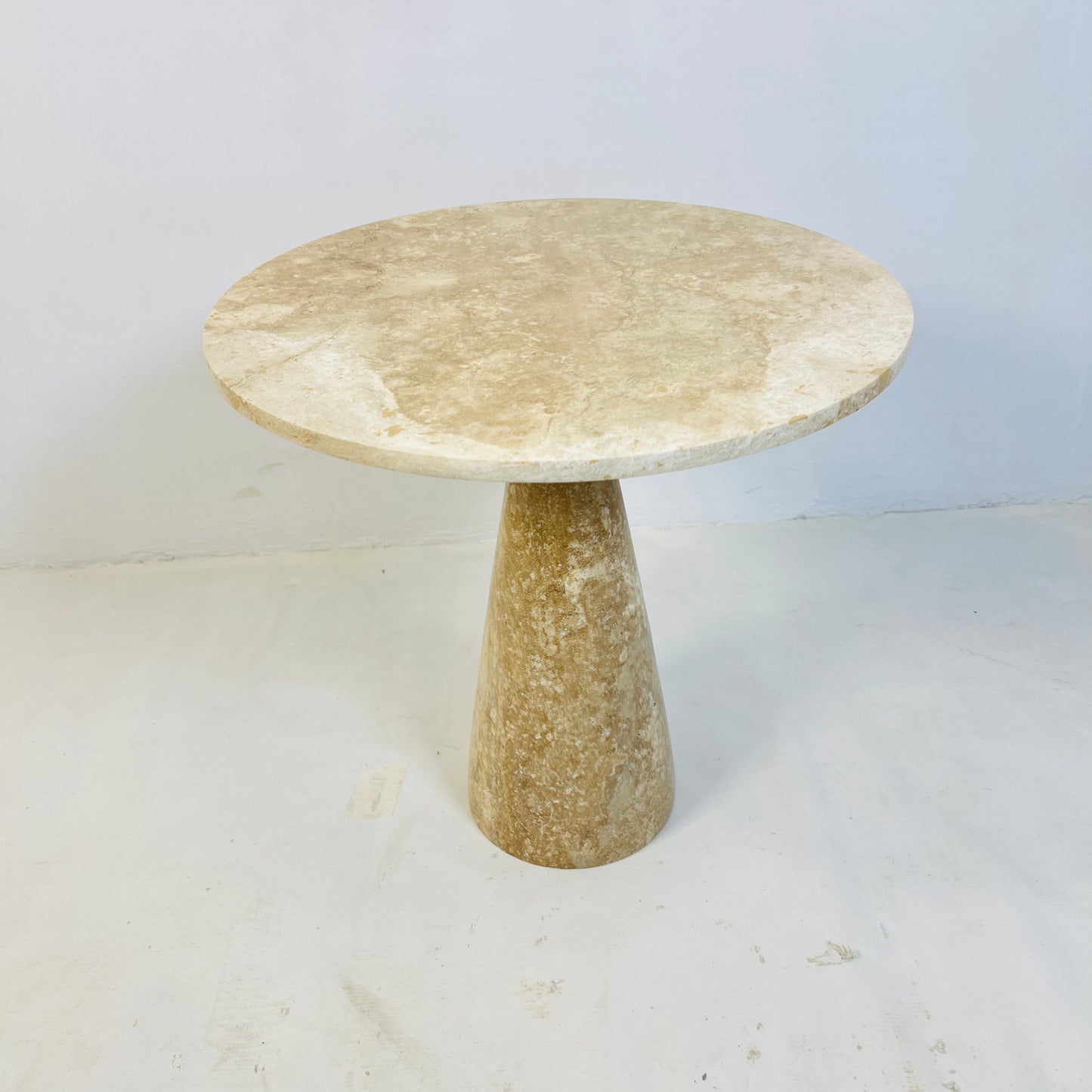 Axis Side Table - Travertine