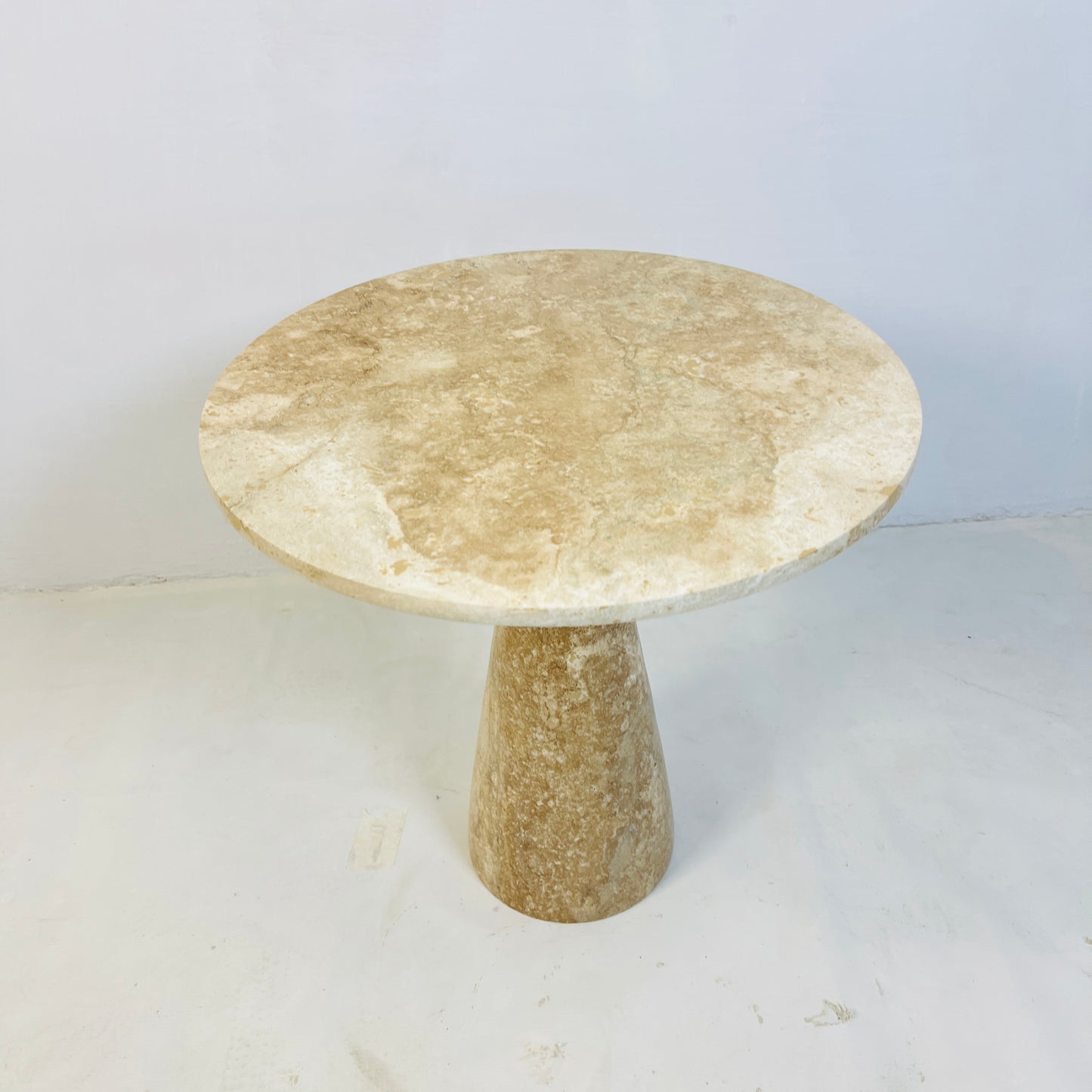 Axis Side Table - Travertine