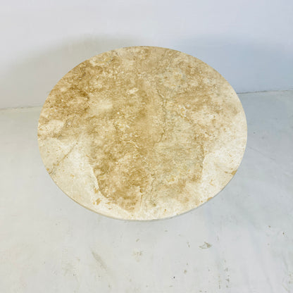 Axis Side Table - Travertine