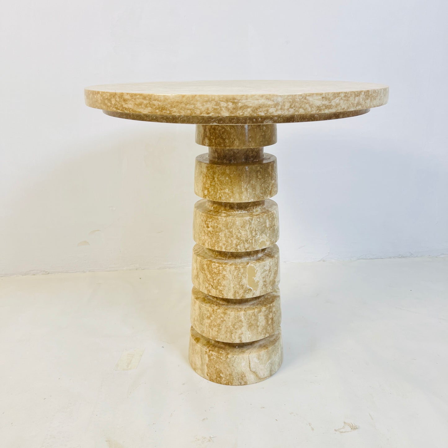 Noir Marble Table - Travertine