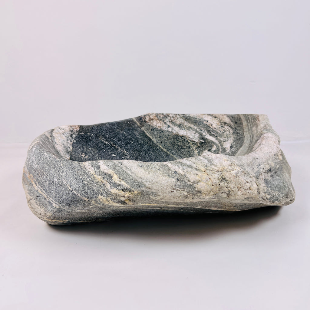 Glacier Drift River Stone Sink