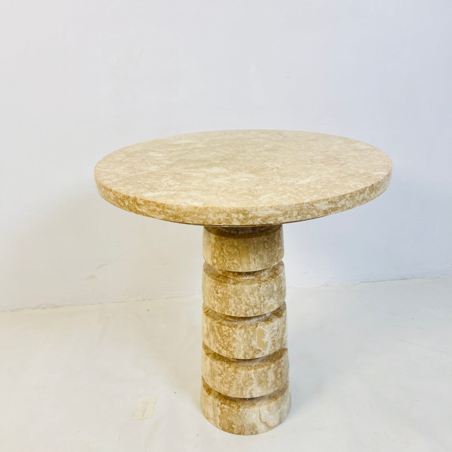 Noir Marble Table - Travertine