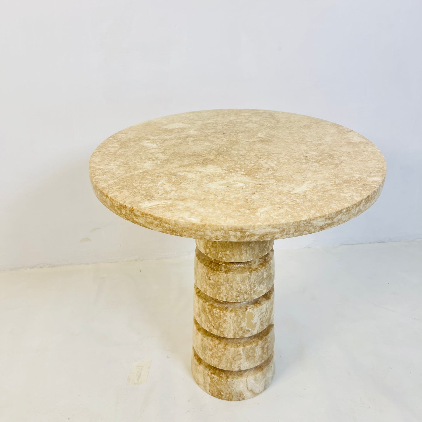 Noir Marble Table - Travertine