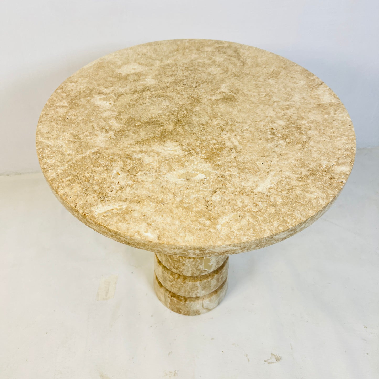 Noir Marble Table - Travertine