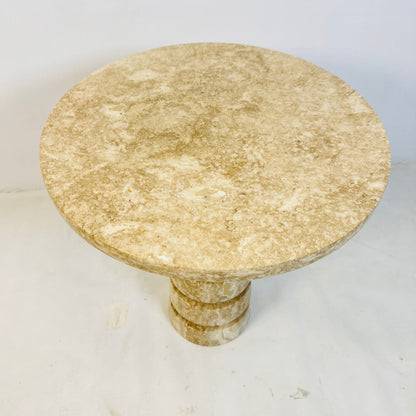 Noir Marble Table - Travertine