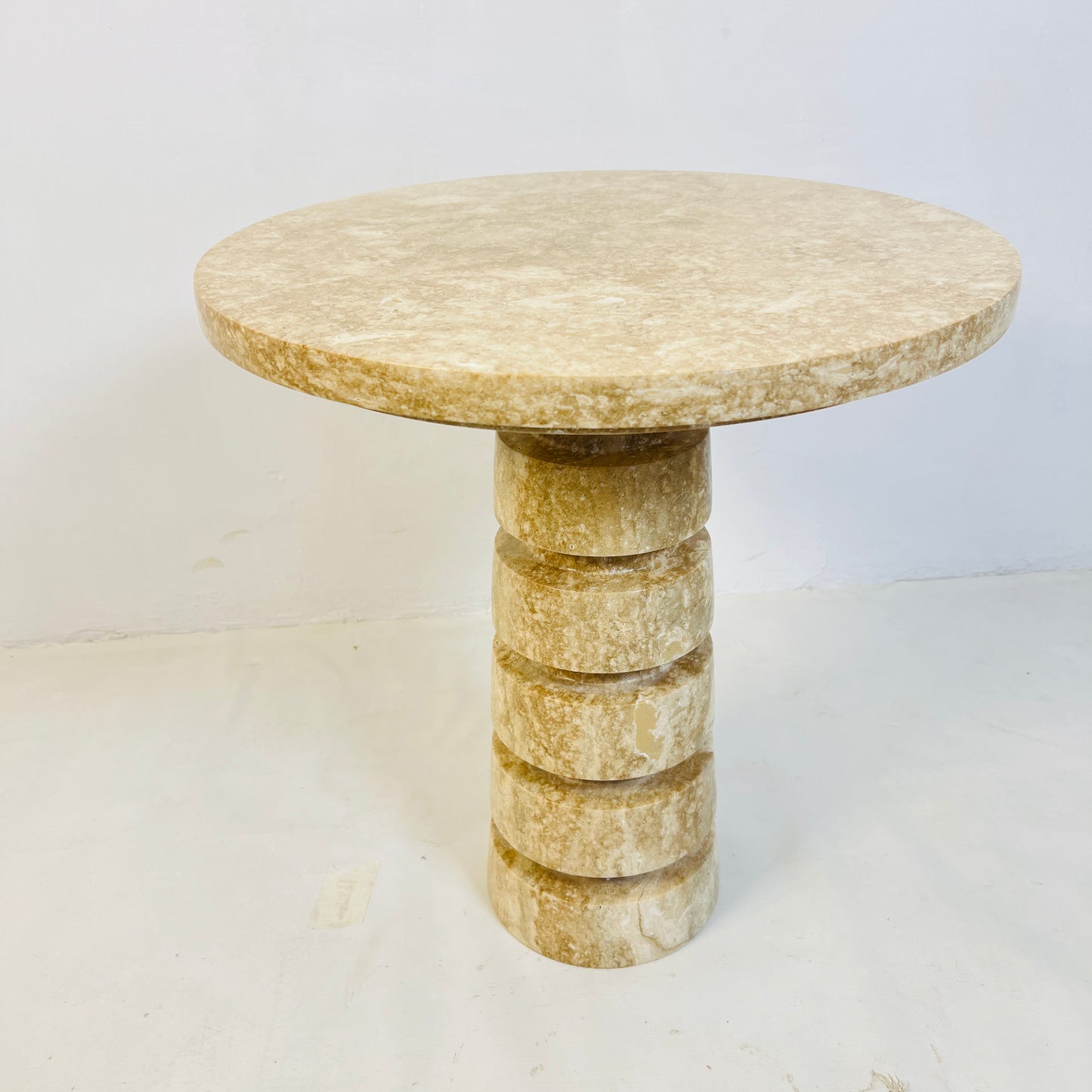 Noir Marble Table - Travertine