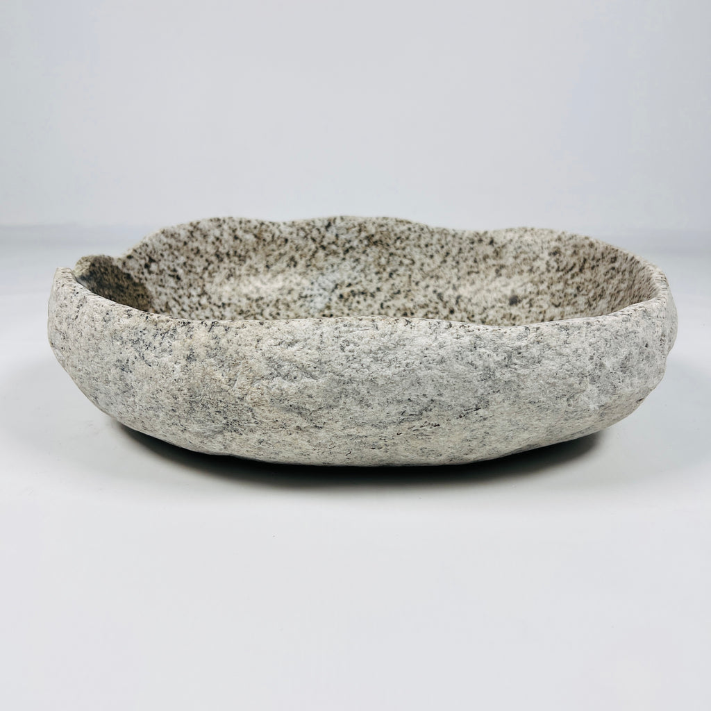 Speckled Riverstone Bowl