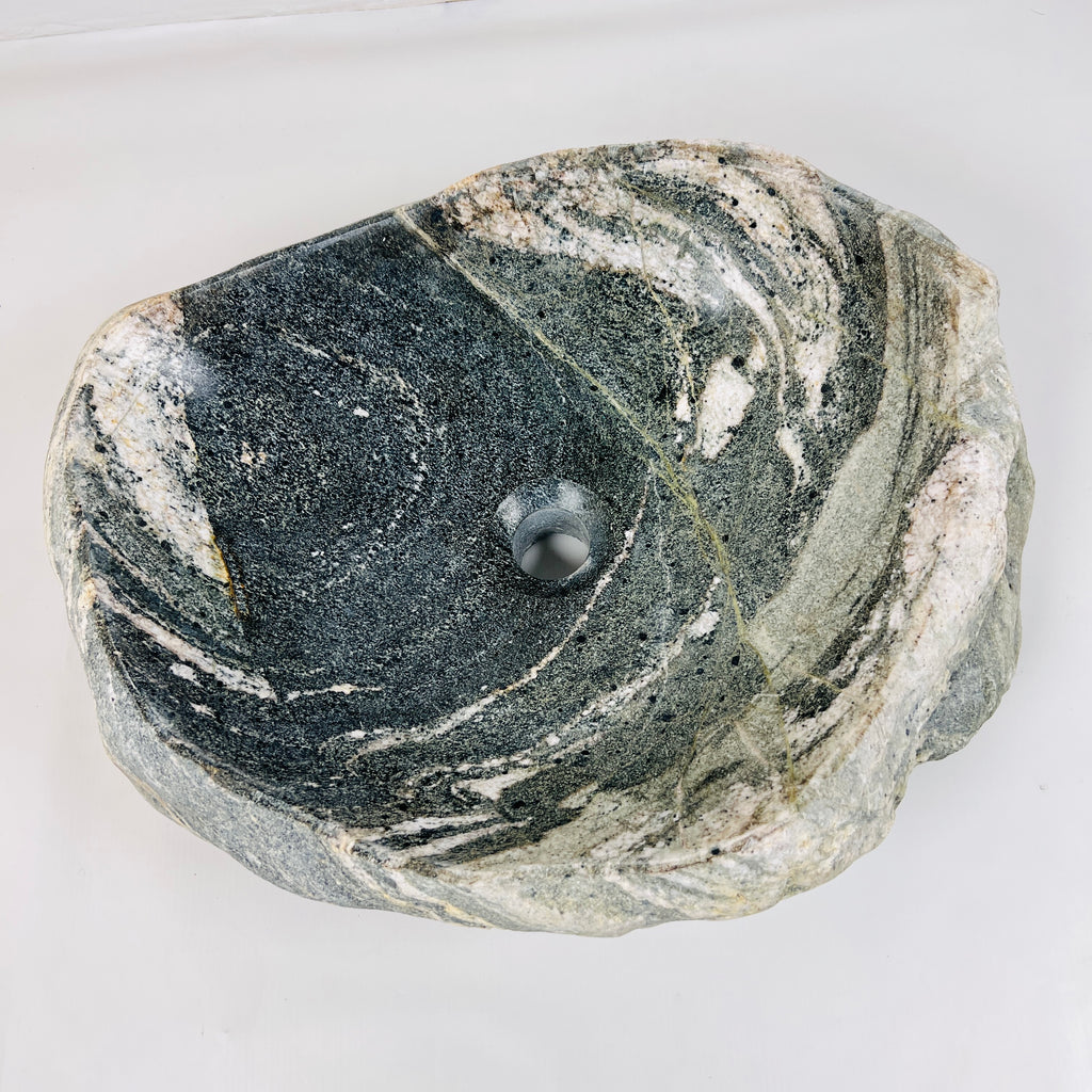 Glacier Drift River Stone Sink