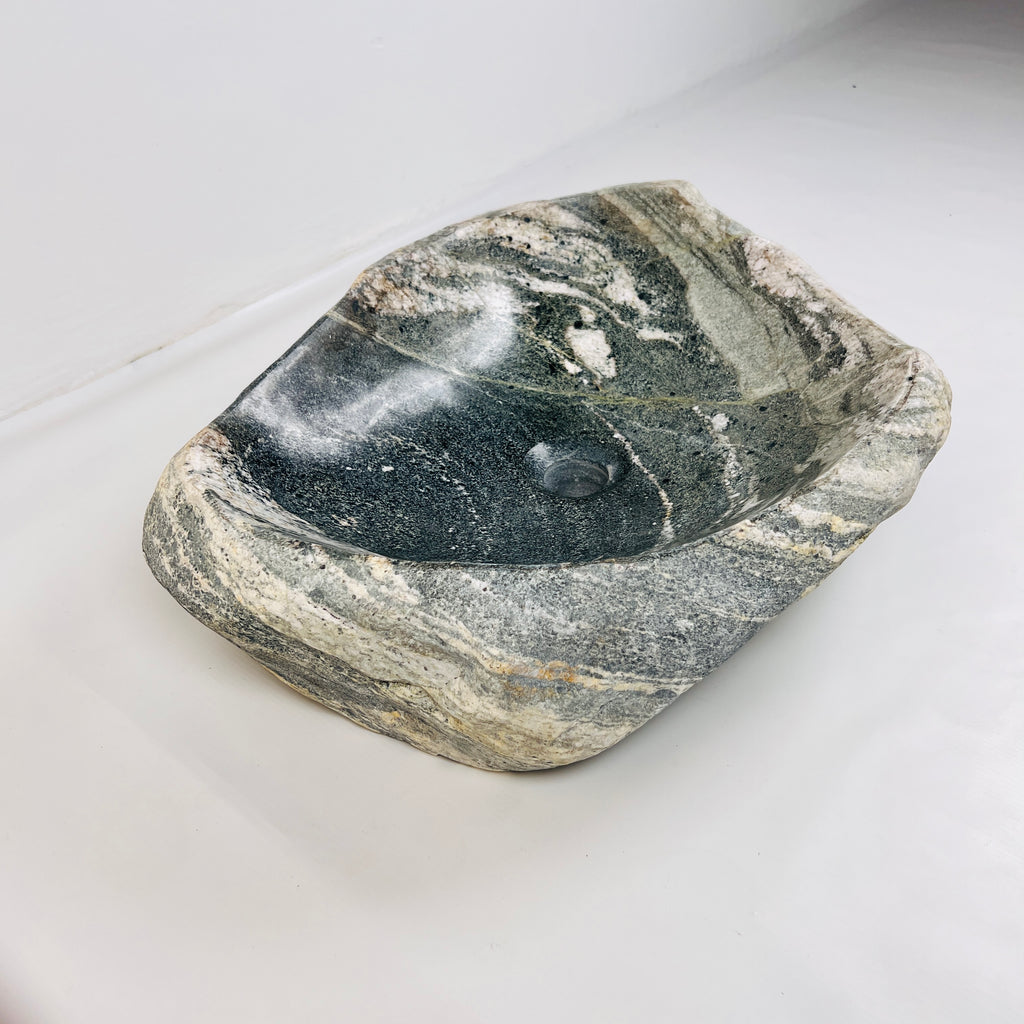 Glacier Drift River Stone Sink