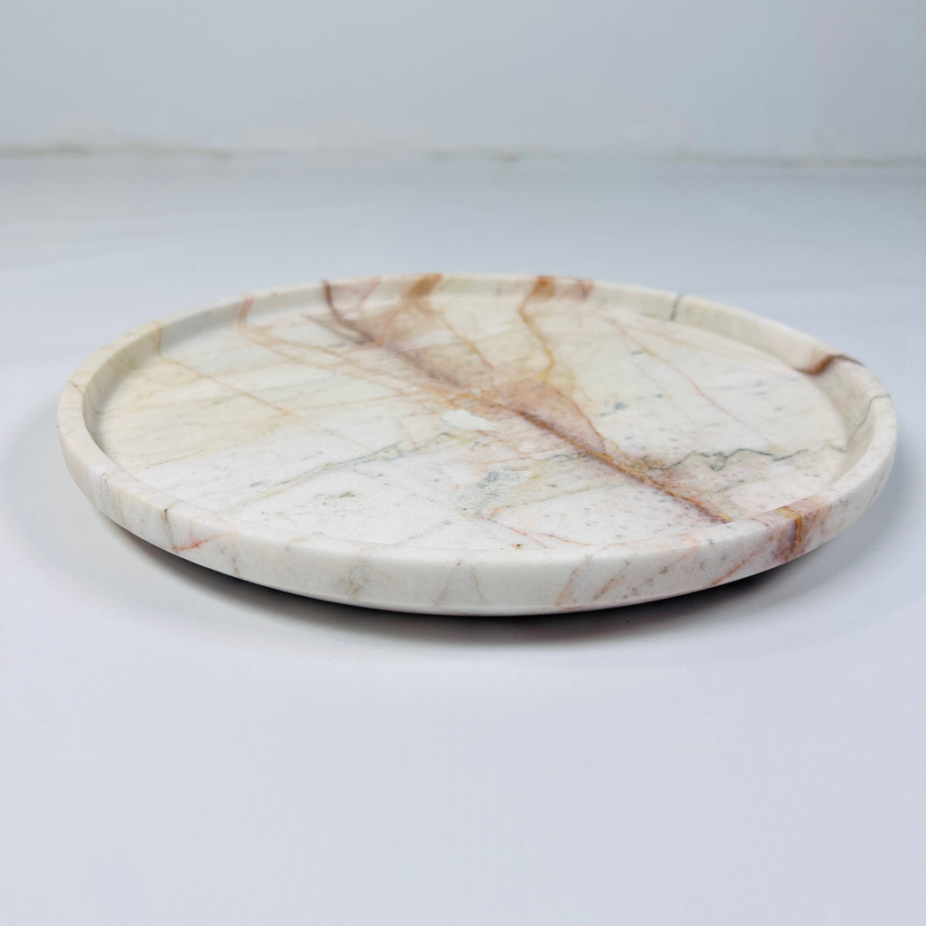 Red Veined Plate