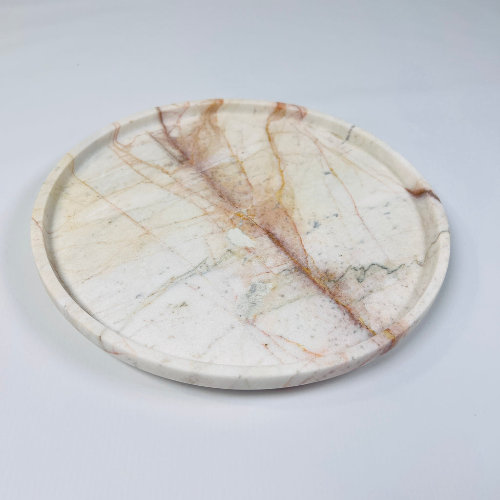 Red Veined Plate
