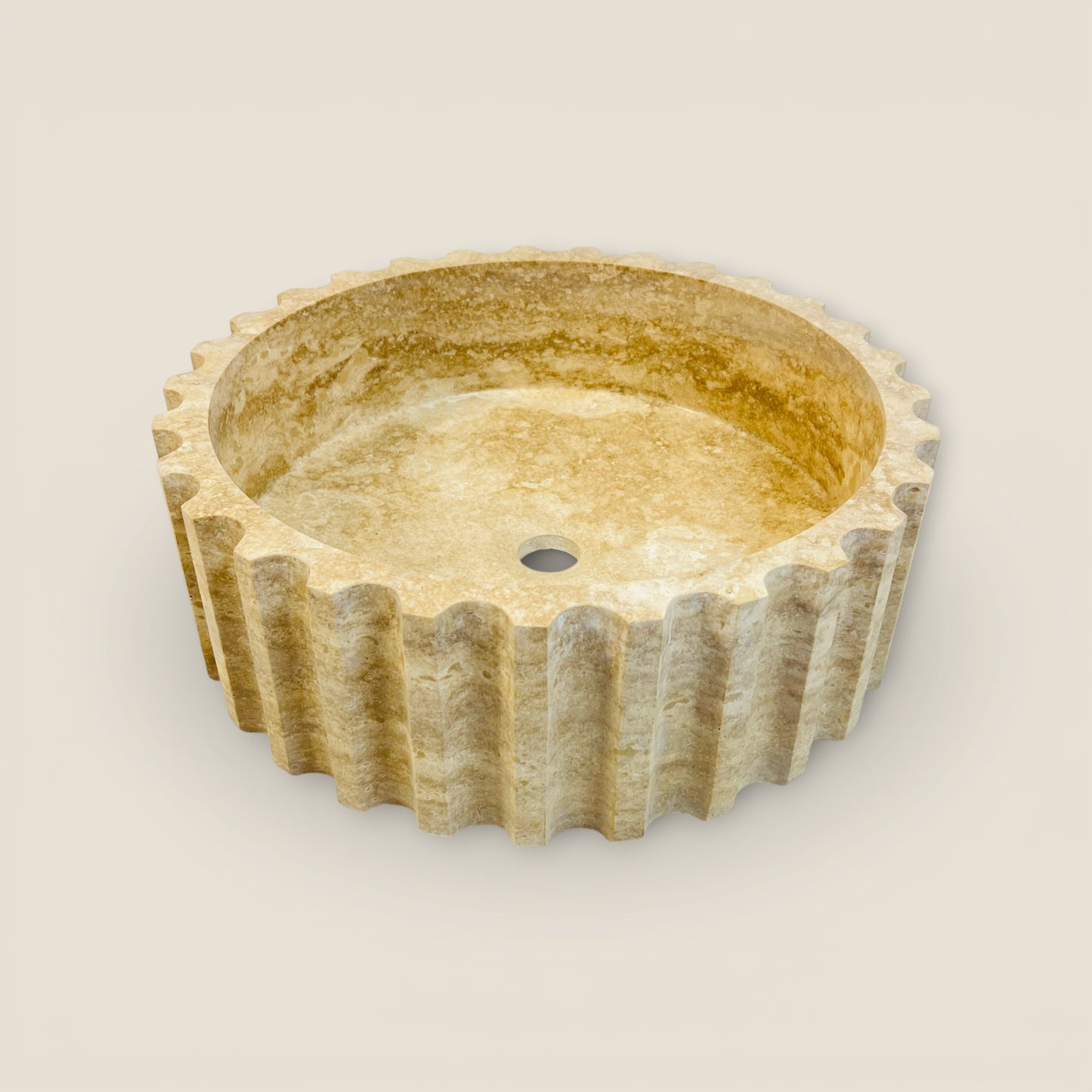 Luna Sink - Travertine