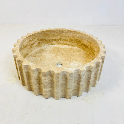 Luna Sink - Travertine