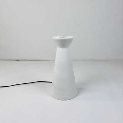 Funnel Table Lamp - White