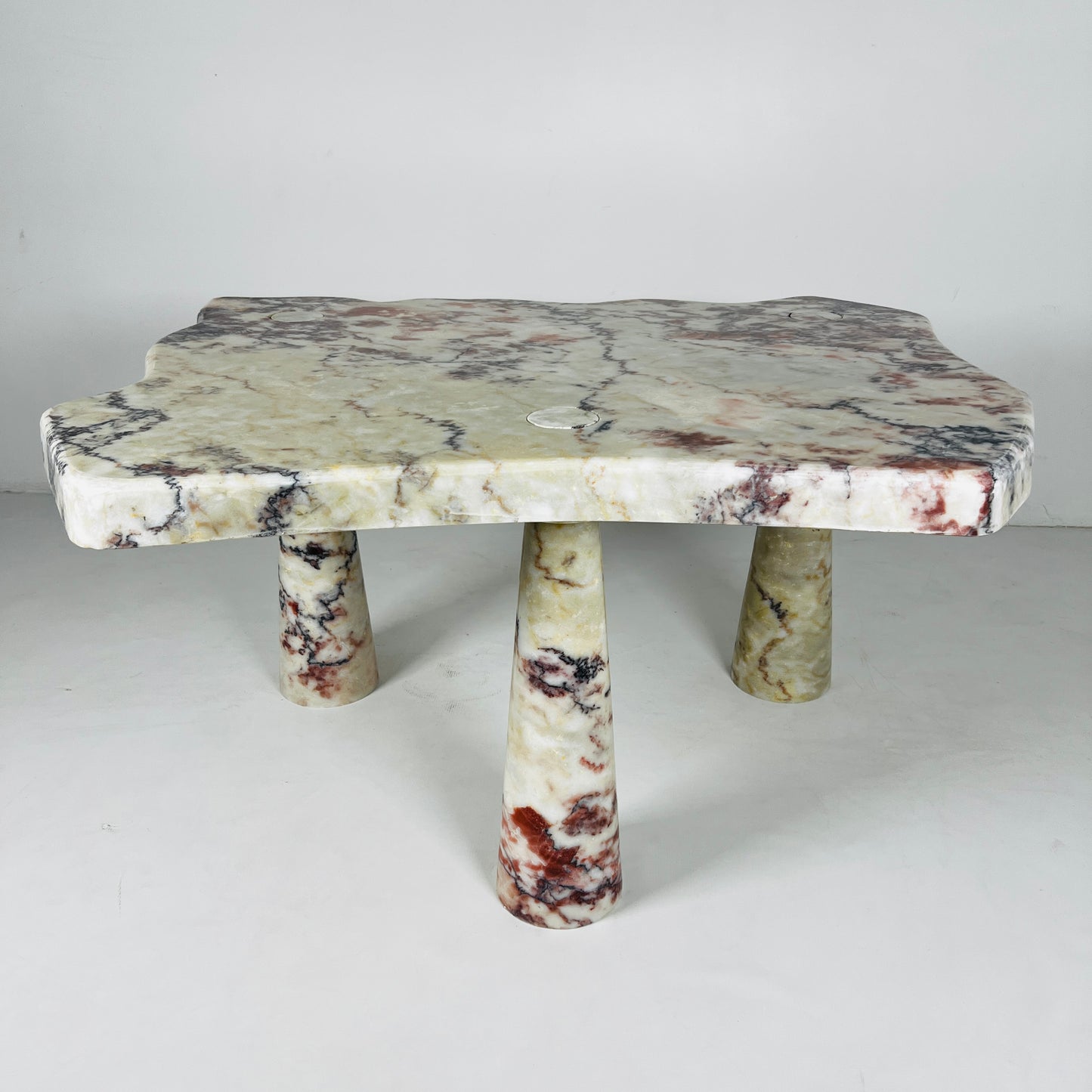 Coffee Table - Red & White