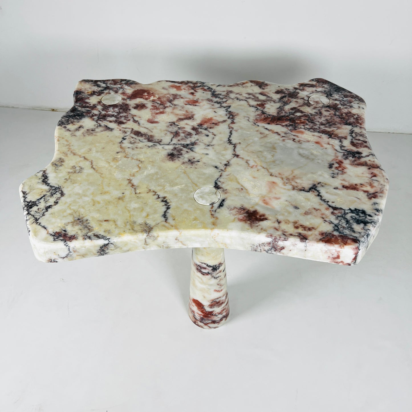 Coffee Table - Red & White