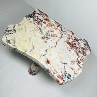 Coffee Table - Red & White