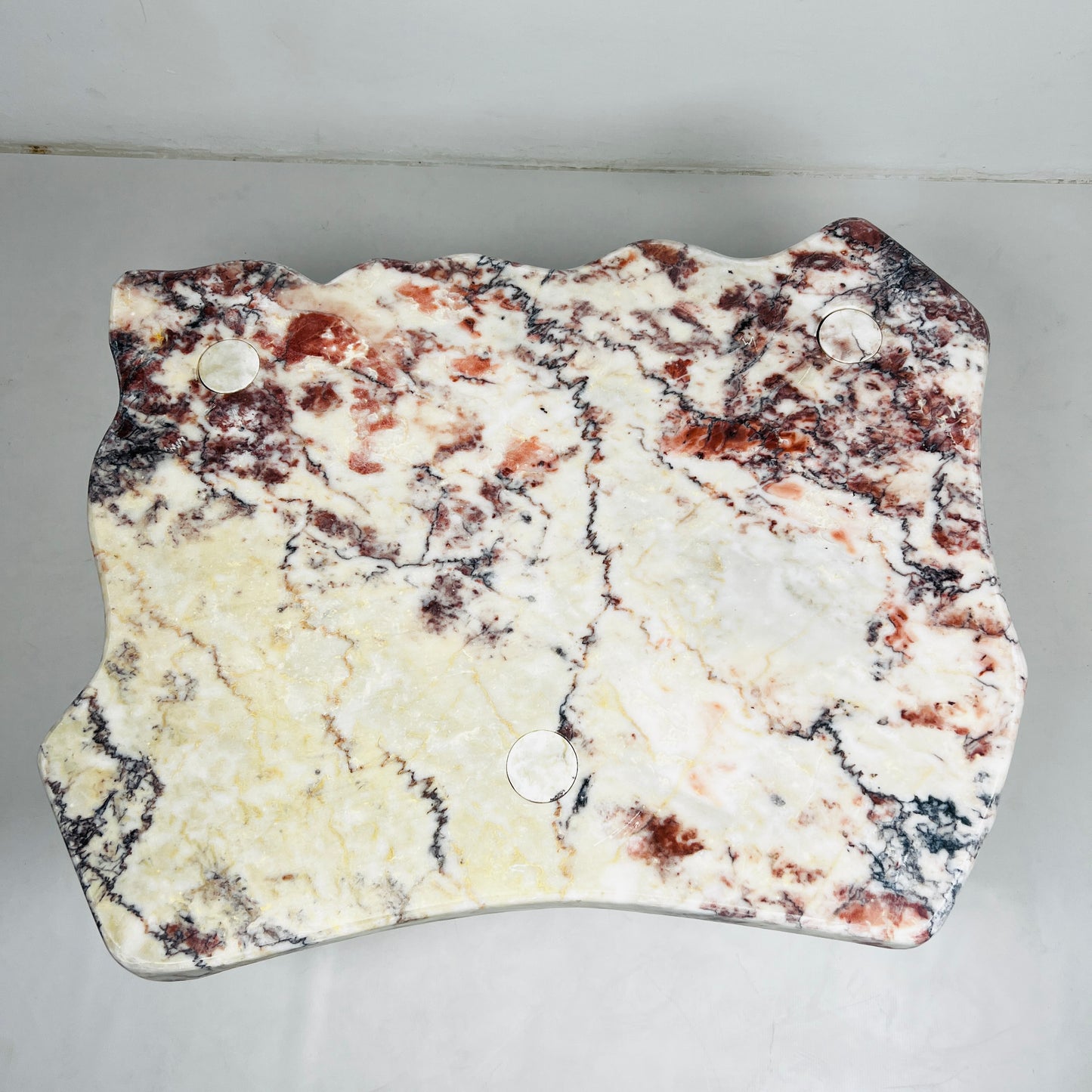 Coffee Table - Red & White