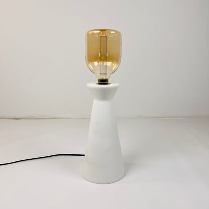 Funnel Table Lamp - White