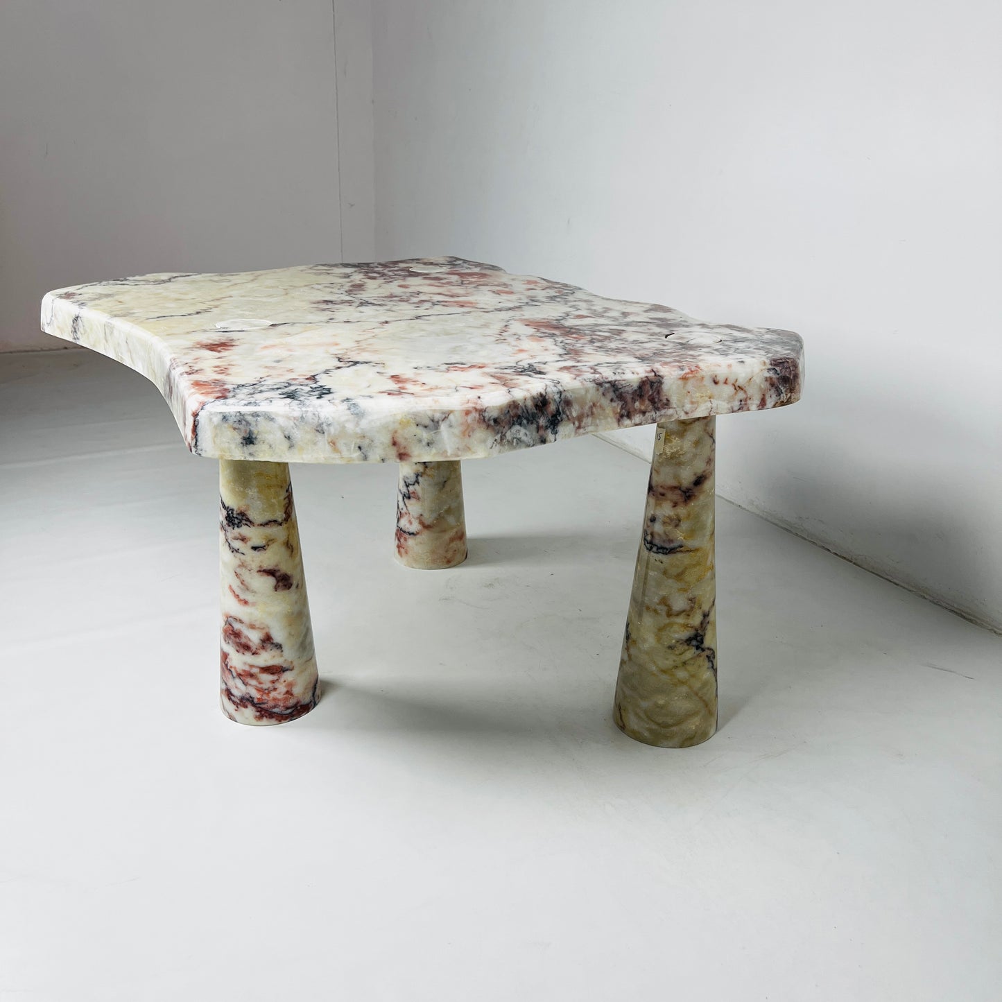 Coffee Table - Red & White