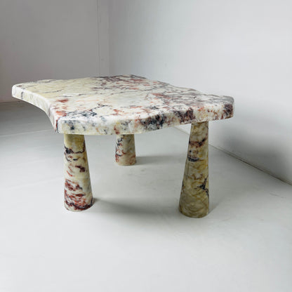 Coffee Table - Red & White