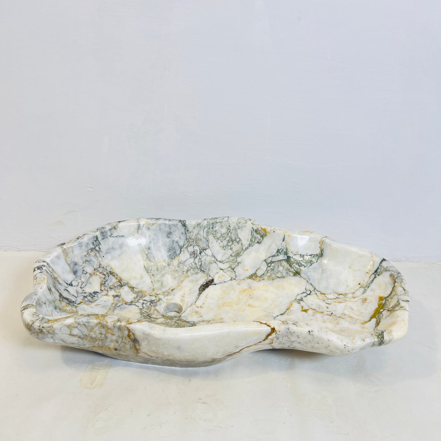Stoneware Sink - Green Commando