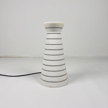 Funnel Table Lamp - Pinstripe