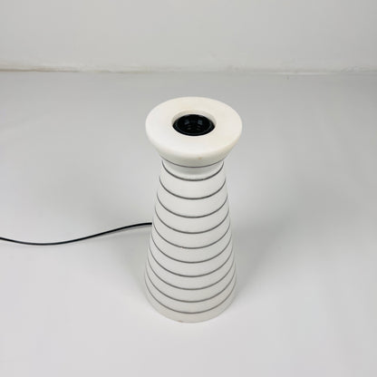 Funnel Table Lamp - Pinstripe