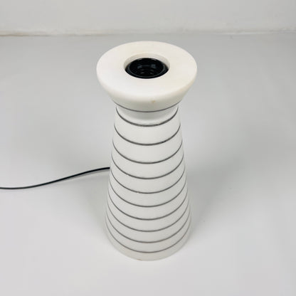 Funnel Table Lamp - Pinstripe