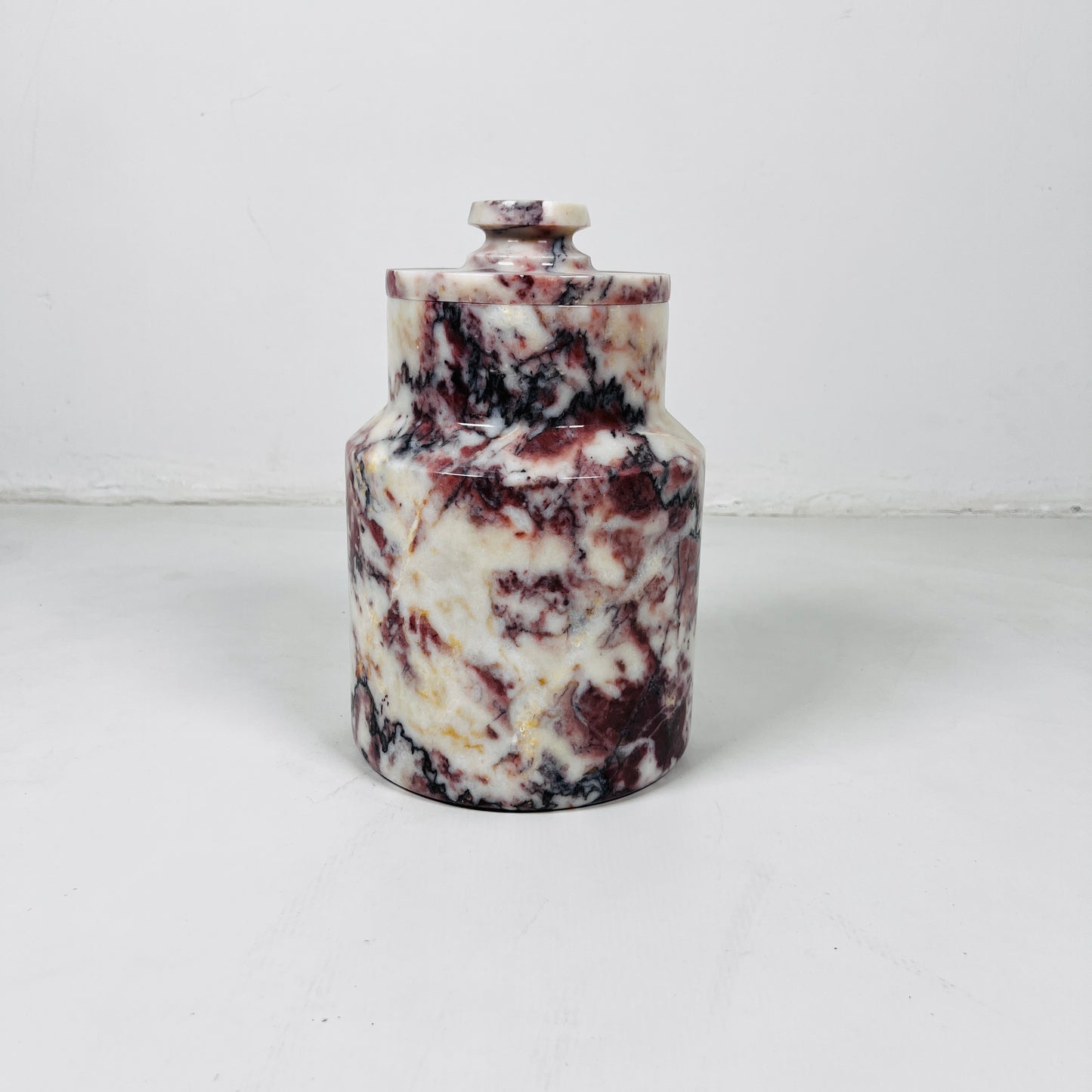 Timeless Jar - Red & White