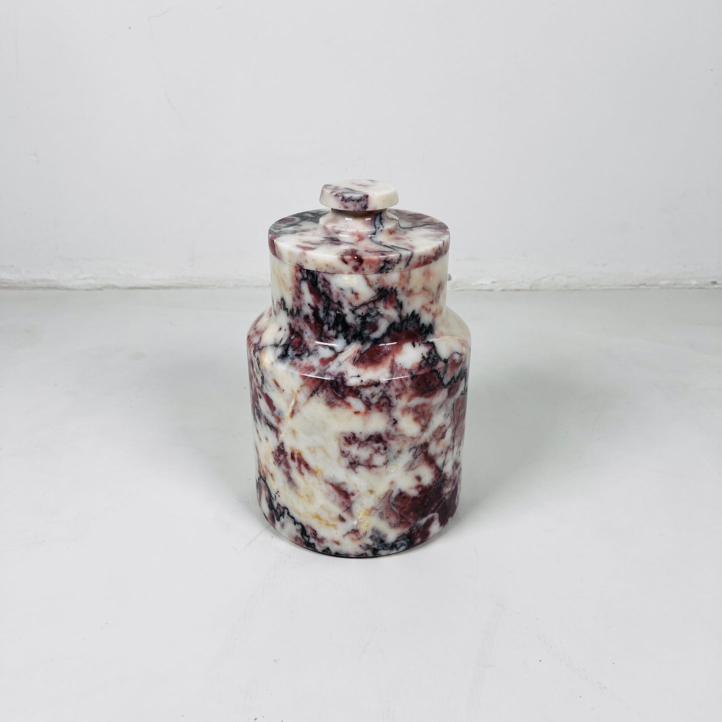 Timeless Jar - Red & White