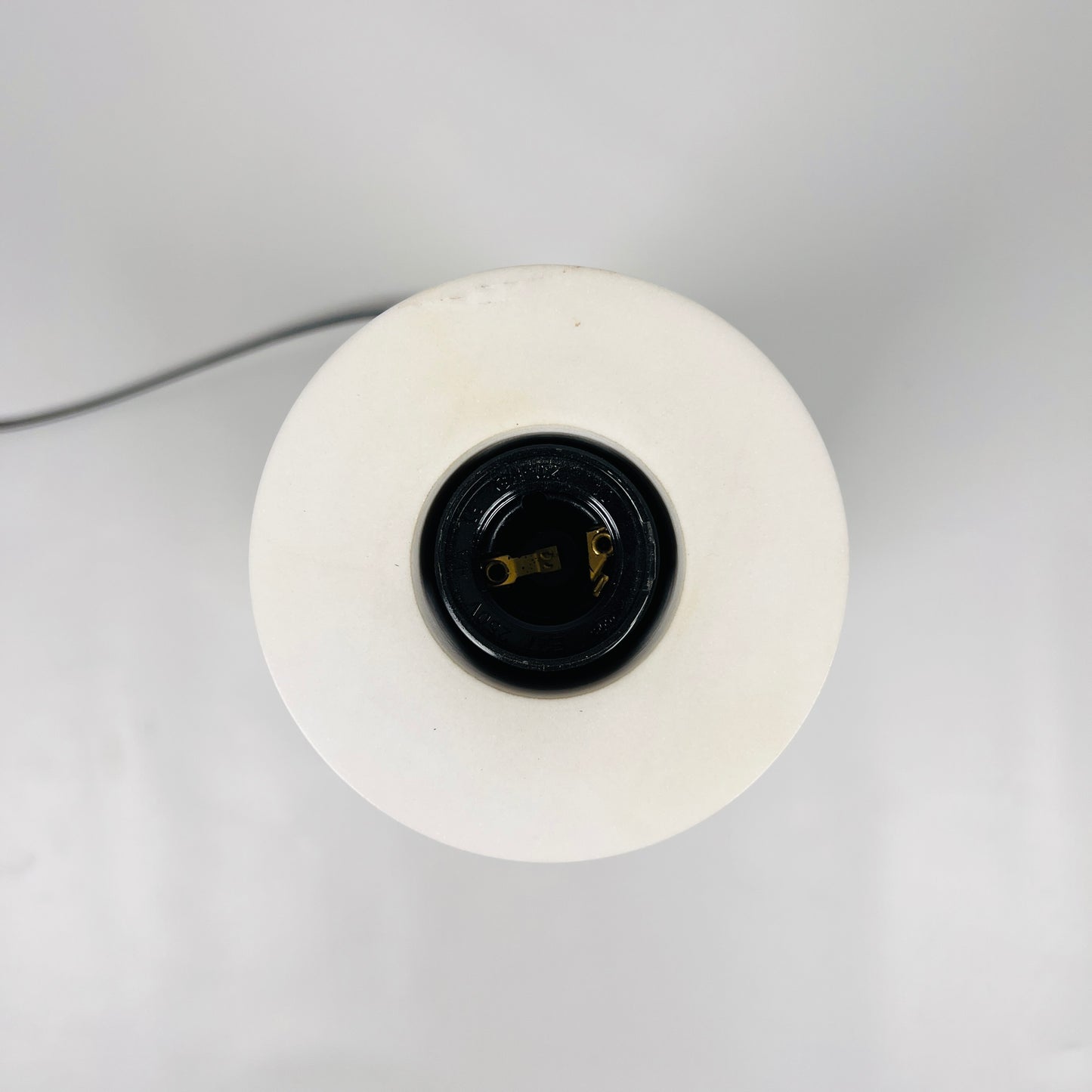 Funnel Table Lamp - Pinstripe