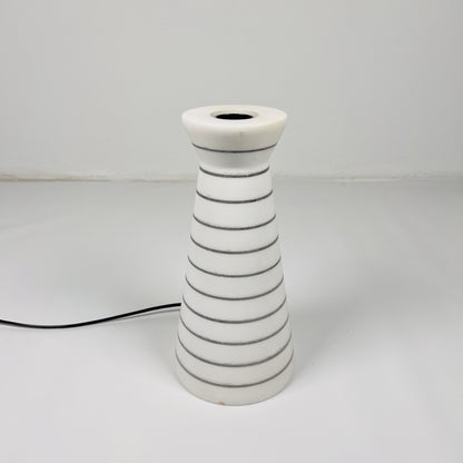 Funnel Table Lamp - Pinstripe