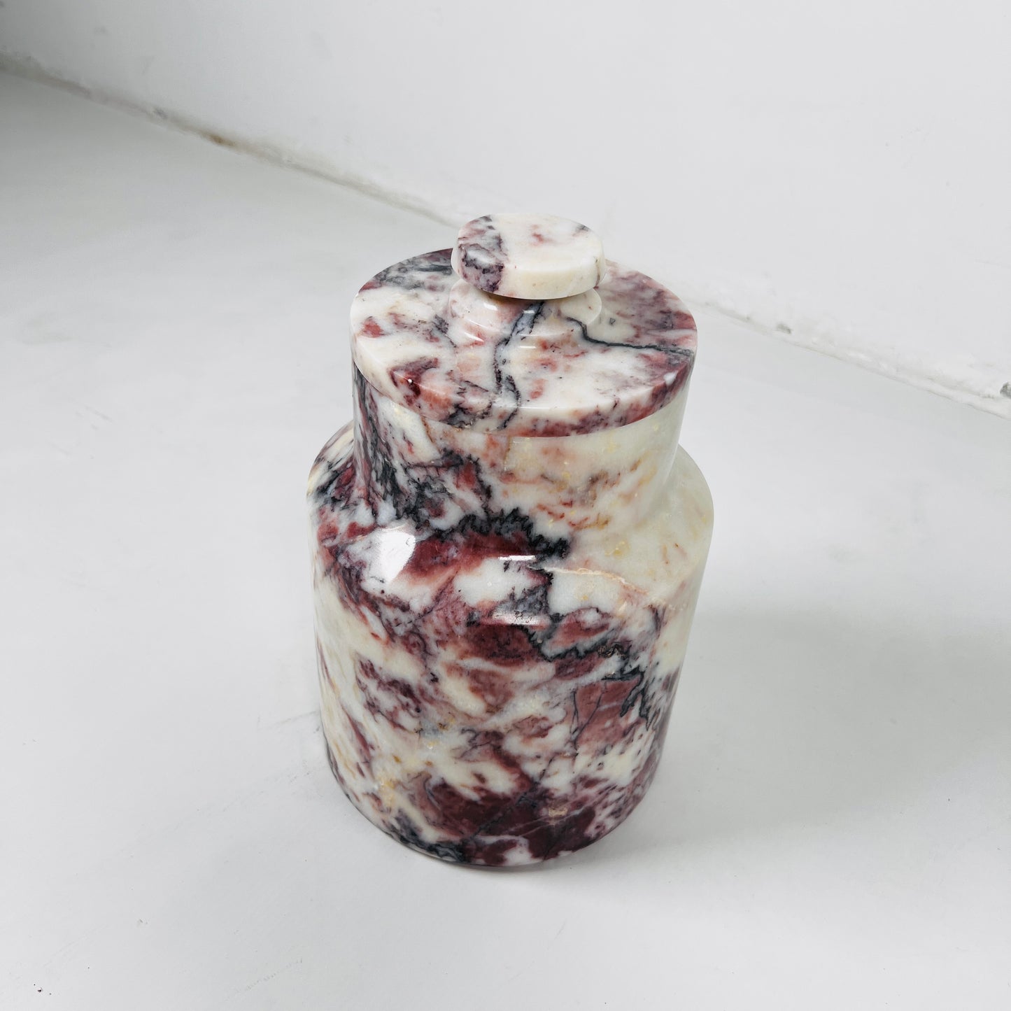 Timeless Jar - Red & White