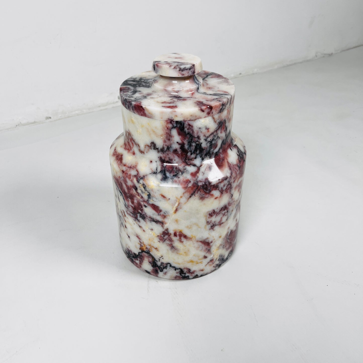 Timeless Jar - Red & White
