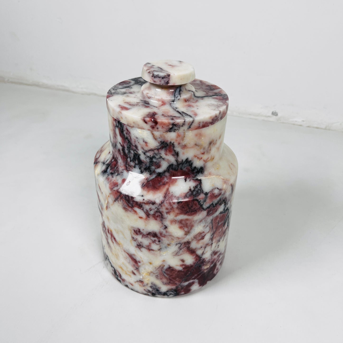 Timeless Jar - Red & White