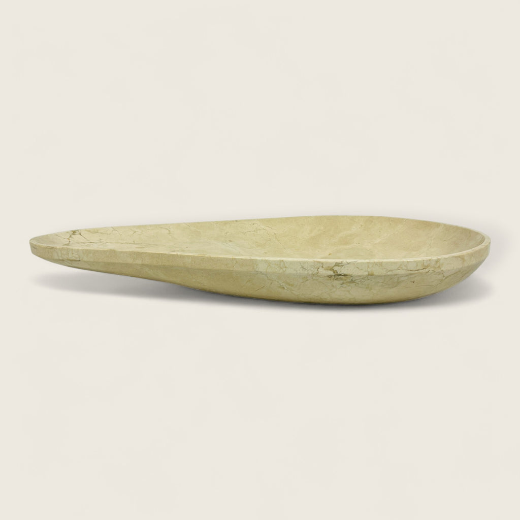 Tear Drop Sand Marble Sink