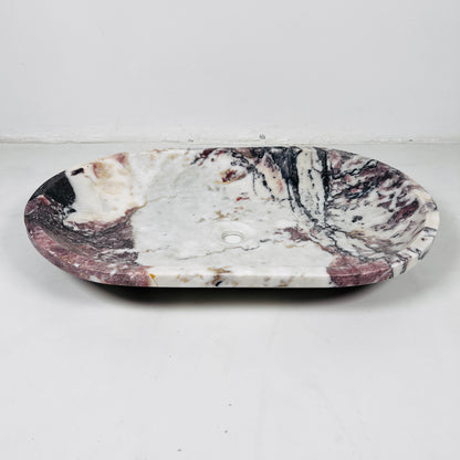 Oblong Sink - Red & White