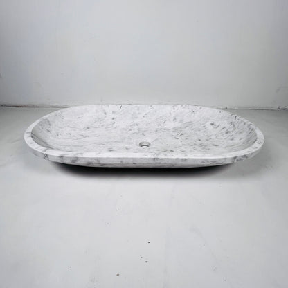 Oblong Sink - Carrara